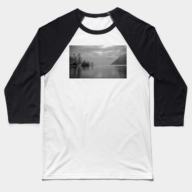 North Shore of Lake Garda Baseball T-Shirt by jojobob